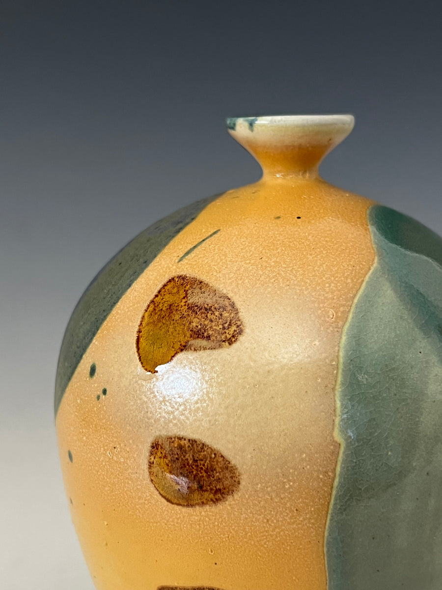 Wheel thrown Ceramic Vase by Galaxy Clay Fine Art – galaxyclay