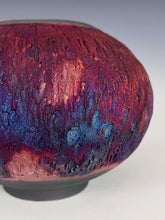 Load image into Gallery viewer, Wheel Thrown Raku Vase by Galaxy Clay Fine Art