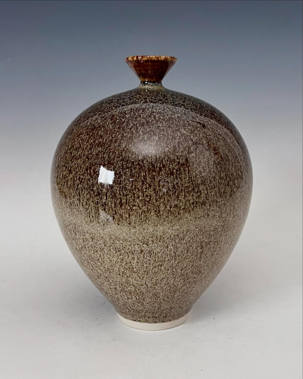 Wheel thrown Ceramic Vase by Galaxy Clay Fine Art
