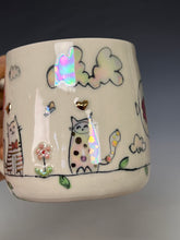Load image into Gallery viewer, Wheel Thrown and Hand Decorative Porcelain Mug
