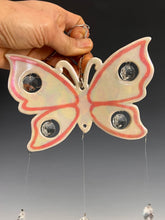 Load image into Gallery viewer, Handmade Porcelain Sun-catcher with MOP Luster