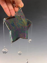 Load image into Gallery viewer, Handmade Porcelain Sun-catcher with MOP Lusterr