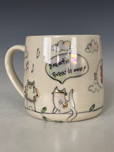 Load image into Gallery viewer, Wheel Thrown and Hand Decorative Porcelain Mug