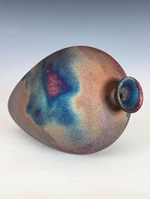 Load image into Gallery viewer, Wheel Thrown Raku Vase by Galaxy Clay Fine Art