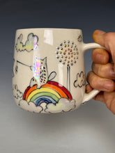 Load image into Gallery viewer, Wheel Thrown and Hand Decorative Porcelain Mug