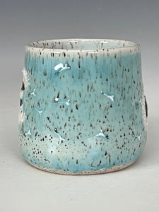 Wheel Thrown and Hand Decorated Mug