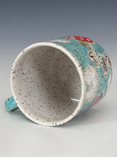 Load image into Gallery viewer, Wheel Thrown and Hand Decorative Mug