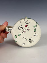 Load image into Gallery viewer, Wheel Thrown and Hand Decorative Porcelain Mug
