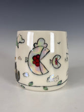 Load image into Gallery viewer, Wheel Thrown and Hand Decorative Porcelain Mug