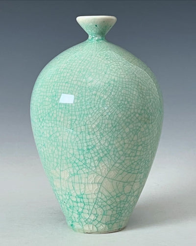 Wheel thrown Ceramic Vase by Galaxy Clay Fine Art