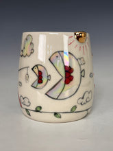 Load image into Gallery viewer, Wheel Thrown and Hand Decorative Porcelain Mug