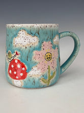 Load image into Gallery viewer, Wheel Thrown and Hand Decorative Mug