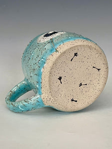 Wheel Thrown and Hand Decorative Mug