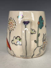 Load image into Gallery viewer, Wheel Thrown and Hand Decorative Porcelain Mug