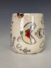 Load image into Gallery viewer, Wheel Thrown and Hand Decorative Porcelain Mug