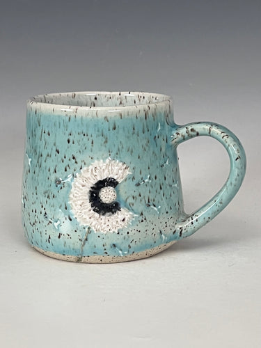 Wheel Thrown and Hand Decorated Mug