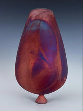 Load image into Gallery viewer, Wheel Thrown Raku Vase by Galaxy Clay Fine Art