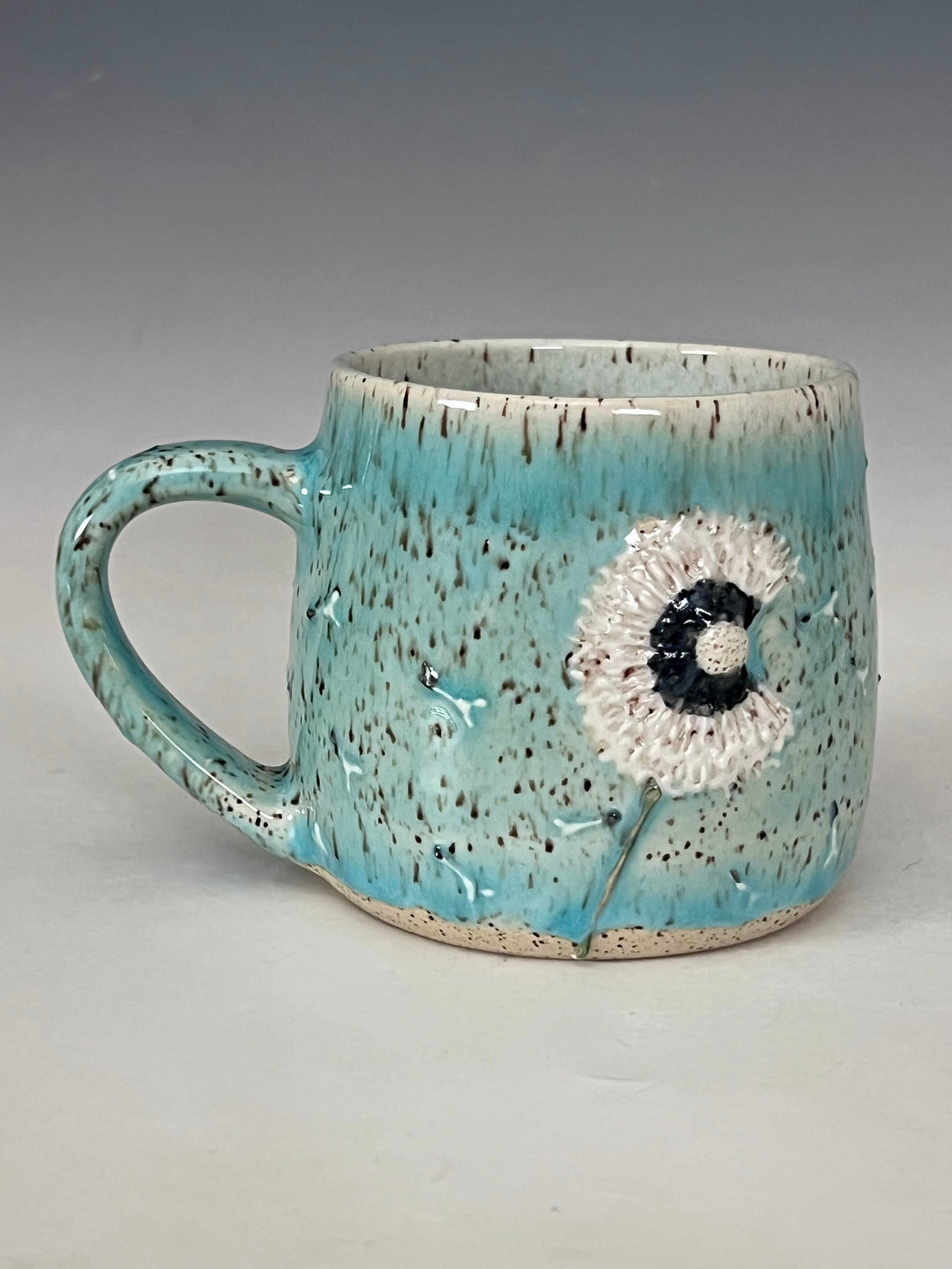 Wheel Thrown and Hand Decorative Mug