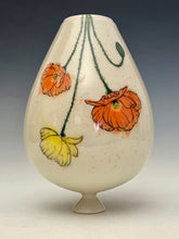 Load image into Gallery viewer, Ceramic Decorative Hand painted Poppies Porcelain Vessel