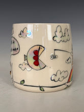 Load image into Gallery viewer, Wheel Thrown and Hand Decorative Porcelain Mug