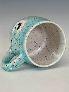 Wheel Thrown and Hand Decorative Mug