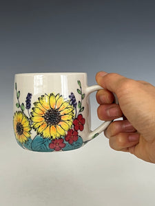 Sunflower mug
