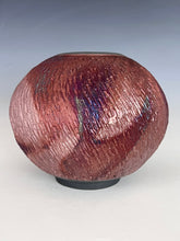 Load image into Gallery viewer, Wheel Thrown Raku Vase by Galaxy Clay Fine Art