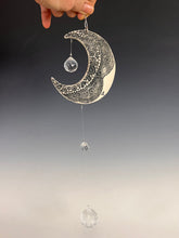 Load image into Gallery viewer, Handmade Porcelain Sun-catcher with MOP Luster