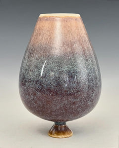 Wheel thrown Ceramic Vase by Galaxy Clay Fine Art