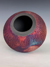 Load image into Gallery viewer, Wheel Thrown Raku Vase by Galaxy Clay Fine Art
