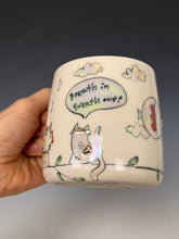 Load image into Gallery viewer, Wheel Thrown and Hand Decorative Porcelain Mug