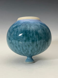 Wheel thrown Ceramic Vase by Galaxy Clay Fine Art