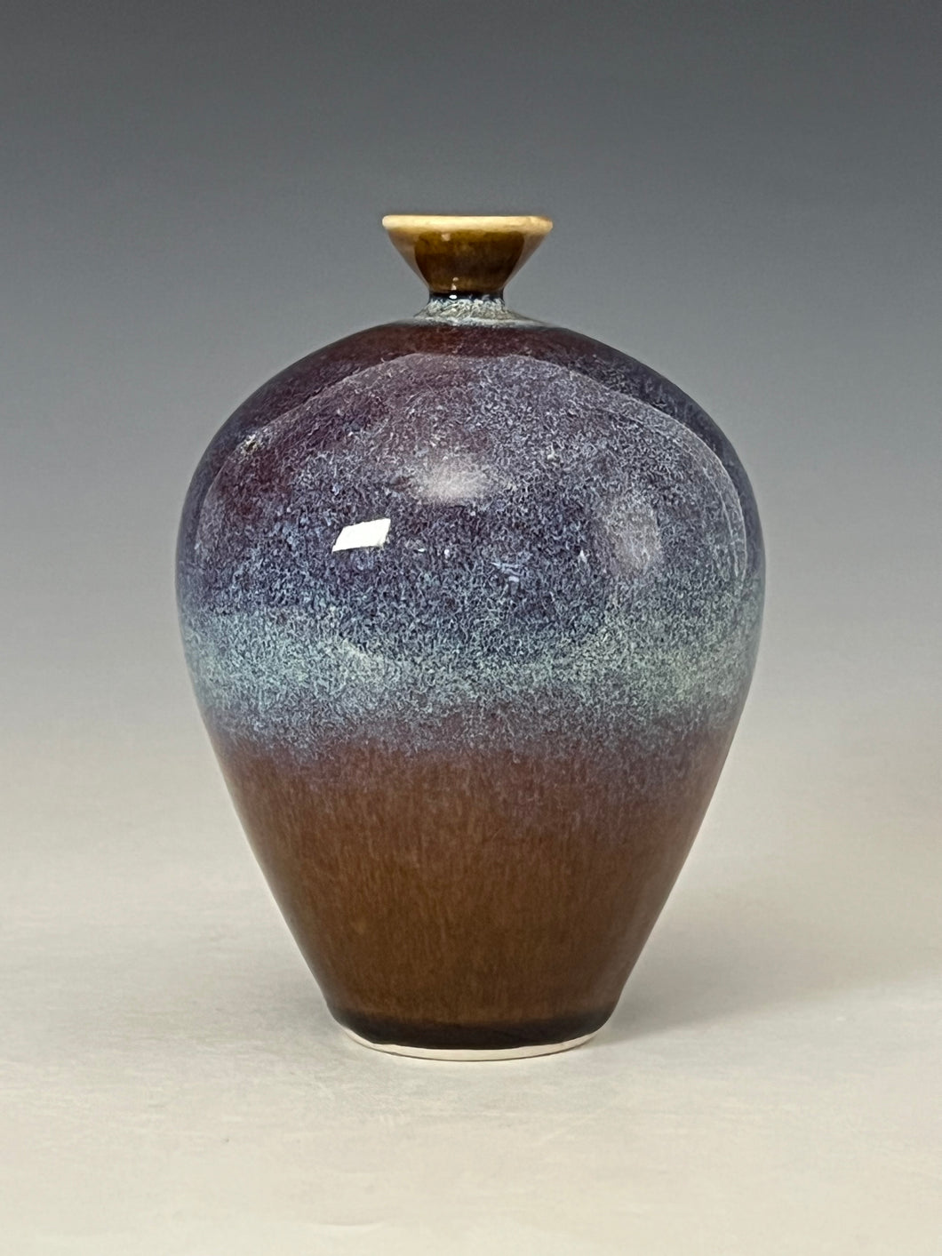 Wheel thrown Ceramic Vase by Galaxy Clay Fine Art