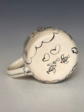 Load image into Gallery viewer, Wheel Thrown and Hand Decorative Porcelain Mug
