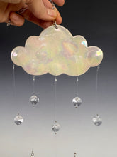 Load image into Gallery viewer, Handmade Porcelain Sun-catcher with MOP Luster