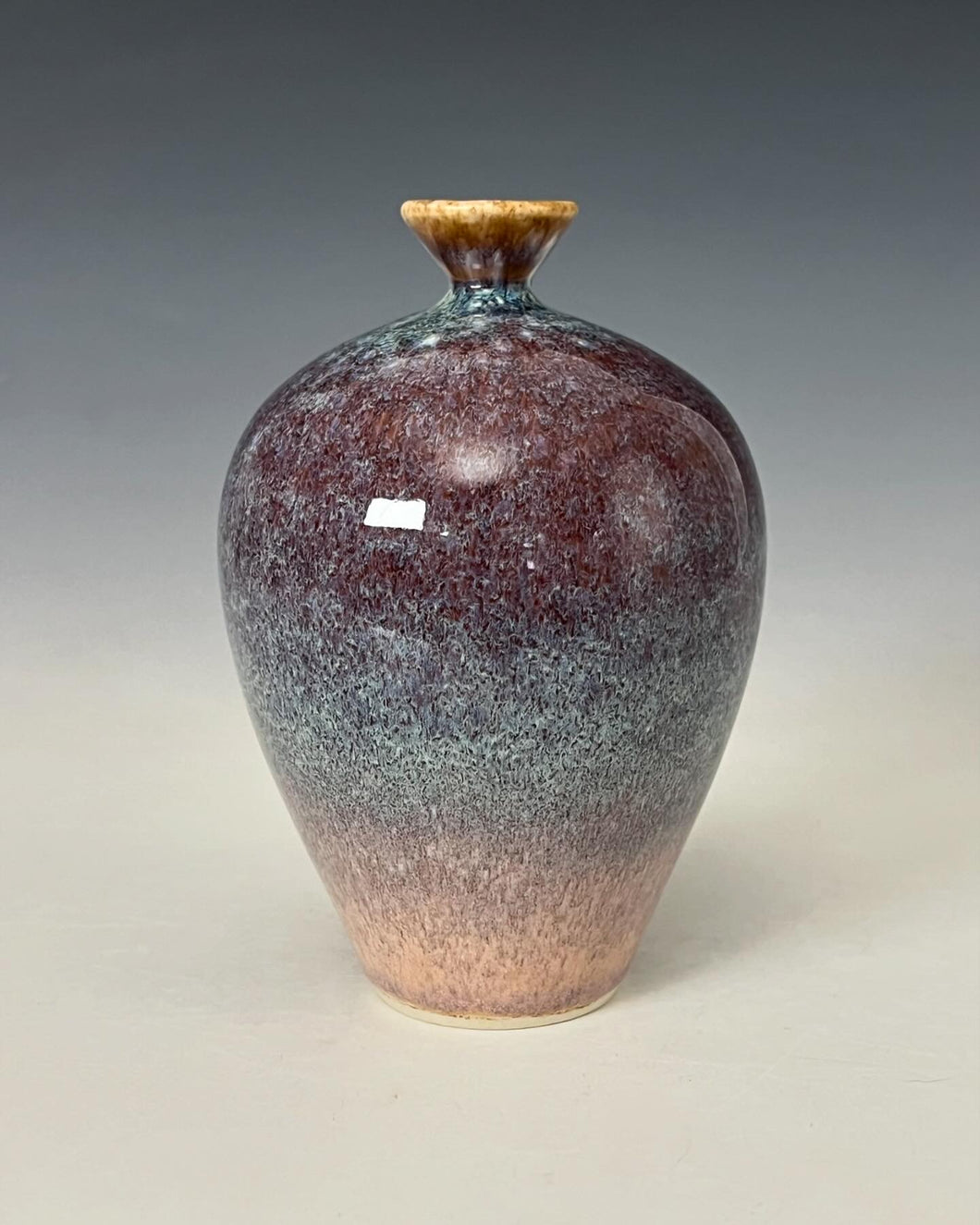 Wheel thrown Ceramic Vase by Galaxy Clay Fine Art