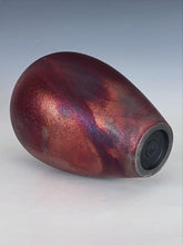 Load image into Gallery viewer, Wheel Thrown Raku Vase by Galaxy Clay Fine Art