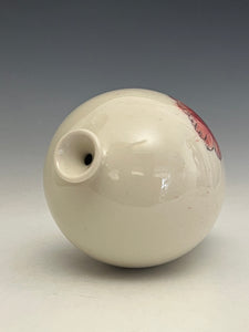 Ceramic Decorative Hand painted Poppies Porcelain Vessel