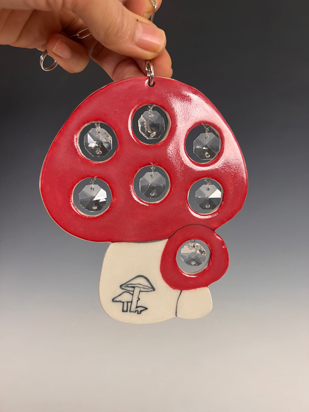 Handmade Porcelain Sun-catcher