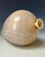Load image into Gallery viewer, Wheel thrown Ceramic Crystallin Vase by Galaxy Clay Fine Art