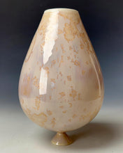 Load image into Gallery viewer, Wheel thrown Ceramic Crystallin Vase by Galaxy Clay Fine Art