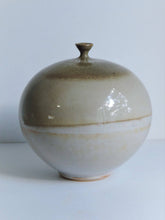 Load image into Gallery viewer, Original Korean Pottery Wheel Thrown Vase stoneware Galaxy Clay Fine Art Ceramics