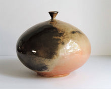 Load image into Gallery viewer, Original Korean Pottery Wheel Thrown Vase stoneware Galaxy Clay Fine Art Ceramics