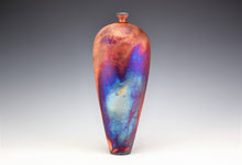 Load image into Gallery viewer, Original Korean Pottery Wheel Thrown Raku Vase Fine Art Ceramics by Galaxy Clay