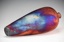 Load image into Gallery viewer, Original Korean Pottery Wheel Thrown Raku Vase Fine Art Ceramics by Galaxy Clay