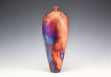 Load image into Gallery viewer, Original Korean Pottery Wheel Thrown Raku Vase Fine Art Ceramics by Galaxy Clay
