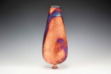 Load image into Gallery viewer, Original Korean Pottery Wheel Thrown Raku Vase Fine Art Ceramics by Galaxy Clay