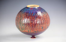 Load image into Gallery viewer, Original Korean Pottery Wheel Thrown Vase stoneware Galaxy Clay Fine Art Ceramics