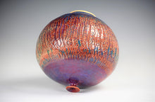 Load image into Gallery viewer, Original Korean Pottery Wheel Thrown Vase stoneware Galaxy Clay Fine Art Ceramics