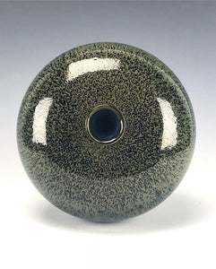 Original Korean Pottery Wheel Thrown Vase stoneware by Galaxy Clay Fine Art Ceramics